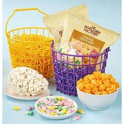 Bunny Twin Totes with Gourmet Popcorn and Mouthwatering Treats