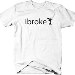 iBroke Apple Core T-Shirt