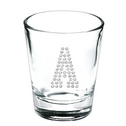 Personalized Crystal Rhinestones Shot Glass