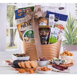 The Gourmet Sampler in Gift Basket