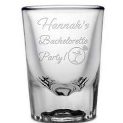 Personalized Bachelorette Party Shot Glass