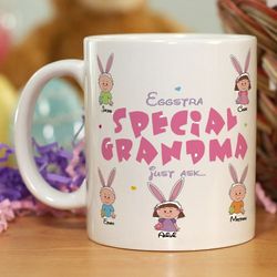 Eggstra Special Personalized Easter Mug