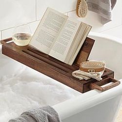 Personalized Wooden Bath Caddy