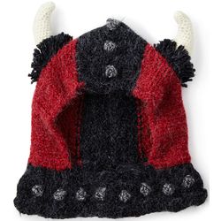 Knit Viking Hood