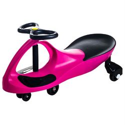 Lil Rider Wiggle Car Ride On Toy in Hot Pink