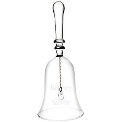 Clear Glass Celebration Bell
