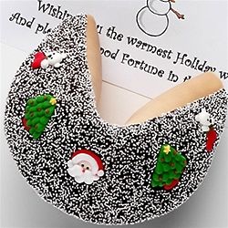 Personalized Christmas Giant Fortune Cookie
