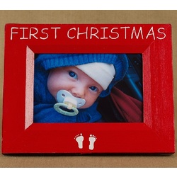 First Christmas Photo Frame