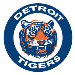 Detroit Tigers Throwback Logo Fathead Wall Graphic