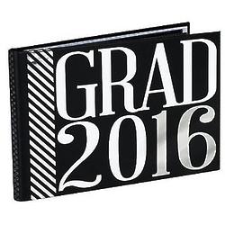 Grad 2016 Photo Album in Black and White