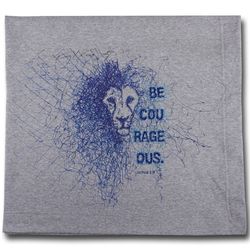Be Courageous Sweatshirt Blanket