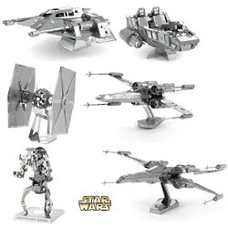 6 Star Wars Metal Earth 3D Puzzles