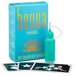 Natural Henna Temporary Tattoo Freestyle Kit