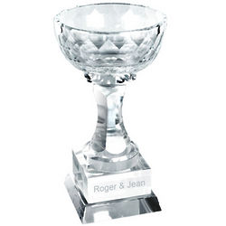 Commemorative Crystal Goblet Trophy