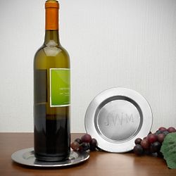 Perugia Personalized Wine Bottle Coaster