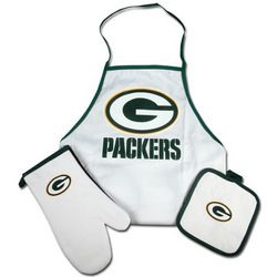 Green Bay Packers Grilling Apron Set