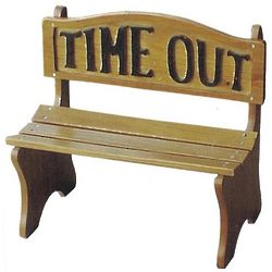 Kid's Time Out Bench