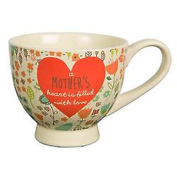 A Mother's Love Heart Tea Cup