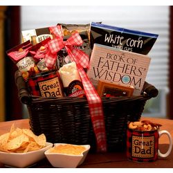 He's a Great Dad Father's Day Gift Basket
