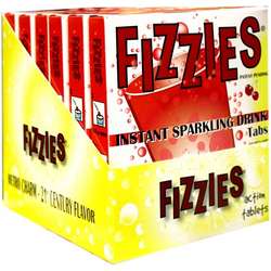 Cherry Fizzies Candy Drink Tablets