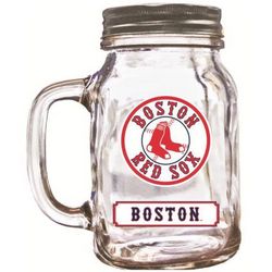 Boston Red Sox Mason Jar Mug