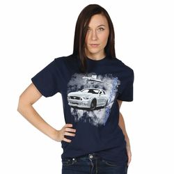 Women's Ford Mustang Burnout T-Shirt
