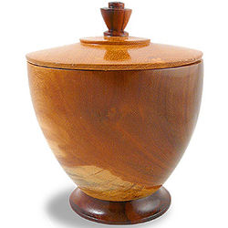 Maple and Cocobolo Bell Bowl
