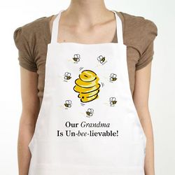 Un-Bee-Lievable Personalized Apron