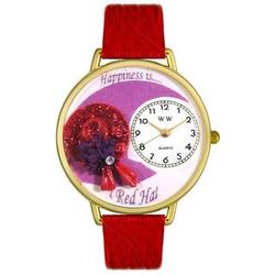 Red Hat Society Gold Watch