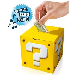 Super Mario Question Block Money Box