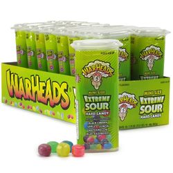 Warheads Extreme Sour Minis 18 Count Case