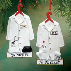 Personalized Doctor or Dentist Ornament - FindGift.com