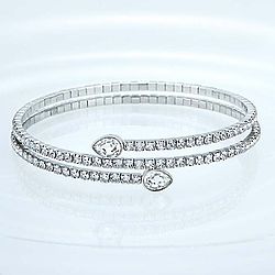 Swarovski Crystal Wrap Bracelet
