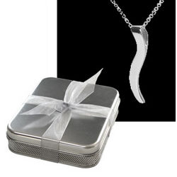 Platinum Connection Necklace in Tenth Anniversary Gift Tin