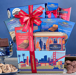 Ghirardelli Chocolate Collection Gift Basket