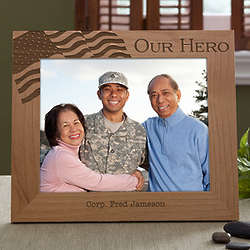 Personalized Military Hero 8x10 Picture Frame