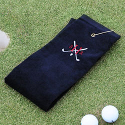 Monogrammed Golf Towel