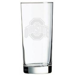 Ohio State Buckeyes Deep Etched Double Old Fashion Glass