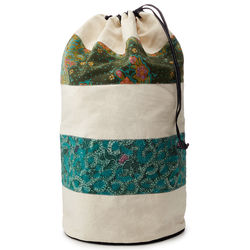 Batik Laundry Bag Backpack
