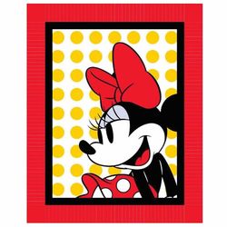 Girl's Minnie Mouse Red Bow No-Sew Fleece Kit