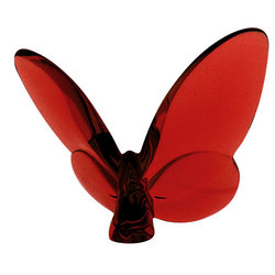 Red Lucky Butterfly Figurine
