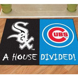 Chicago White Sox/Chicago Cubs House Divided FanMat