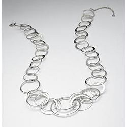 Classic Large Hoop Necklace