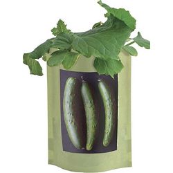 Market Cucumber Organic Seed Starts Pouch