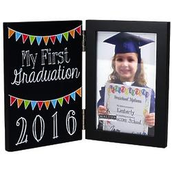 My First Graduation Photo Frame in Black