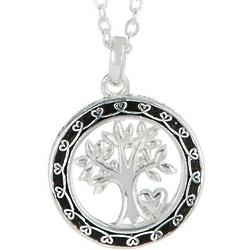 Where Life Begins Family Tree Necklace