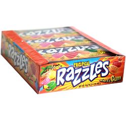 Razzles Tropical Gums 24 Count Box