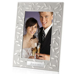 Seasons of Love Personalized 4x6 Wedding Photo Frame
