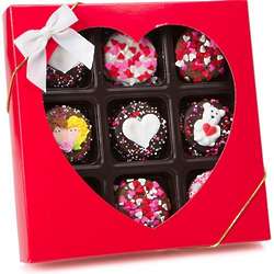 Romantic Chocolate Dipped Oreos Gift Box