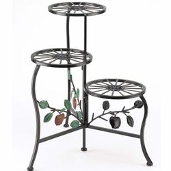 Country Apple Multiple Plant Stand Shelf
